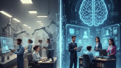 How AI Is Transforming the World of Work in 2025